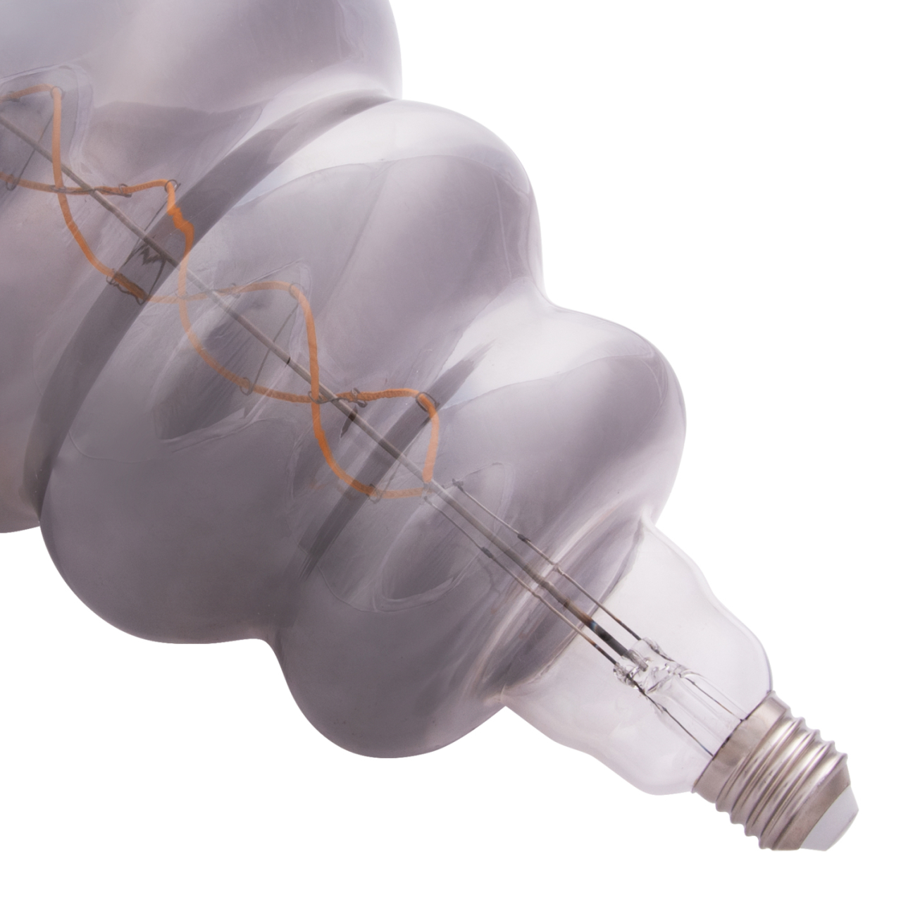 CEILING PENDANT LAMP WITH LIGHT BULB HM11932.02--ROPE 1M LONG AND 2cm THICK-E27 SOCKET [7]