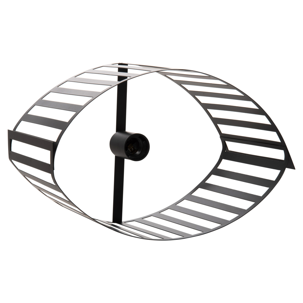 CEILING PENDANT LUMINAIRE HM4113 BLACK METAL 34x23x121Hcm. [5]