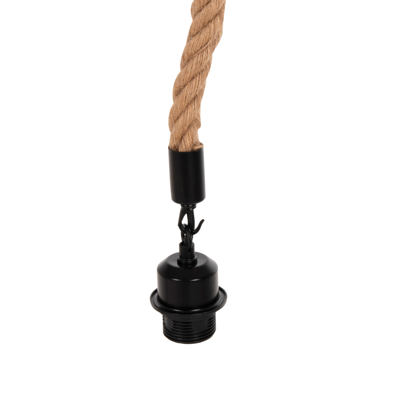 CEILING PENDANT LUMINAIRE SET HM11918 ROPE AND PALM LEAF FIBERS and GRASS Φ123Χ223Hcm. [7]