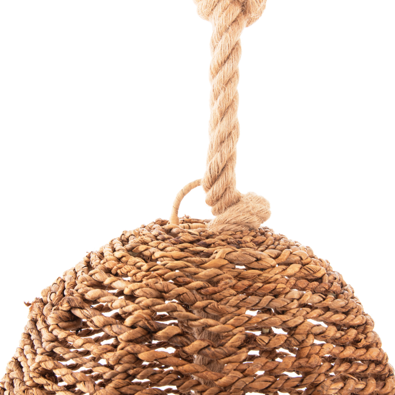 CEILING PENDANT LUMINAIRE SET HM11920 ROPE AND BANANA TREE FIBERS Φ100Χ205H cm. [4]