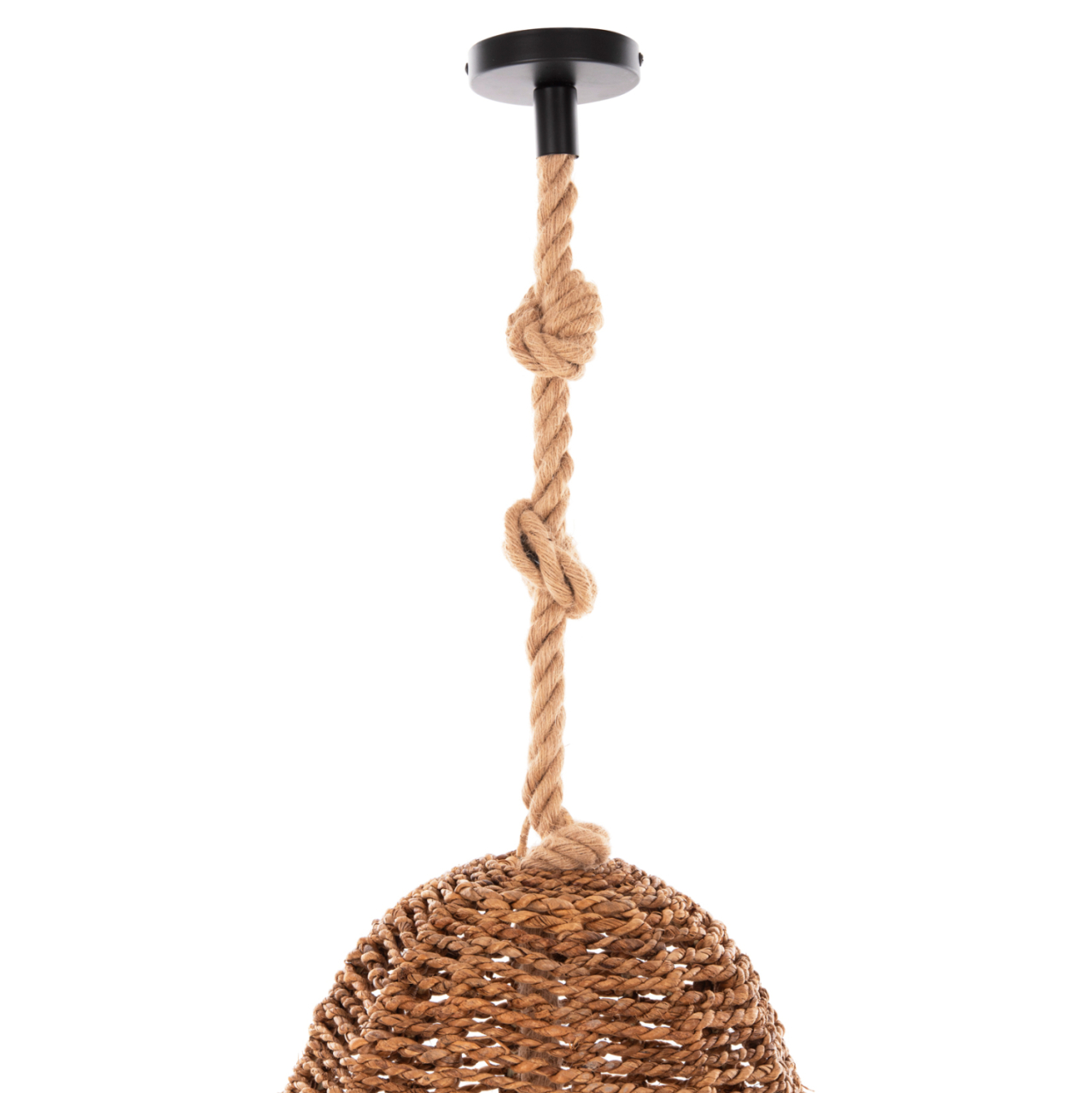 CEILING PENDANT LUMINAIRE SET HM11920 ROPE AND BANANA TREE FIBERS Φ100Χ205H cm. [3]