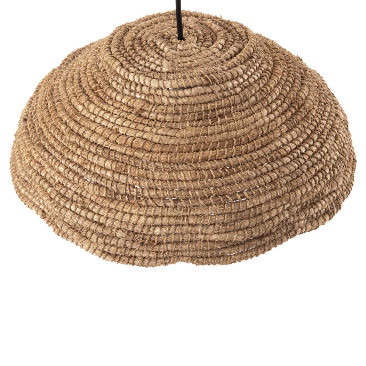 CEILING PENDANT MANILA HEMP FIBERS IN NATURAL COLOR Φ41x14-120Hcm. HM7784 [4]