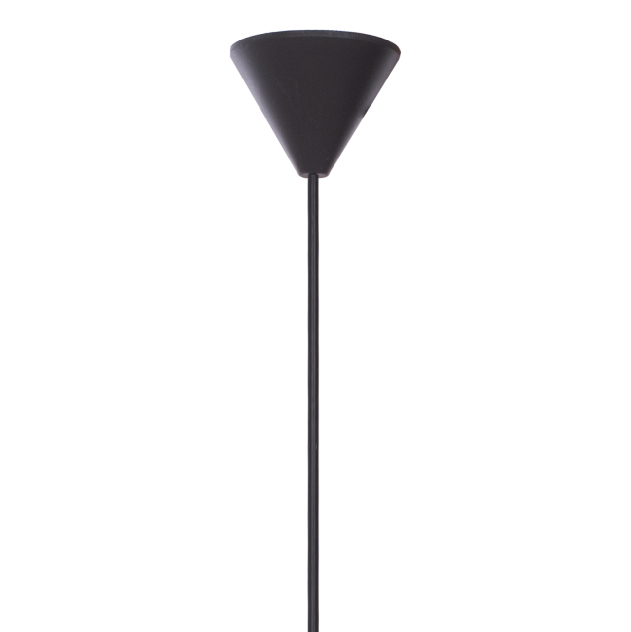 CEILING PENDANT METAL CAP WITH WOODEN STRIPS Φ30x83Hcm.HM7703.01 [3]