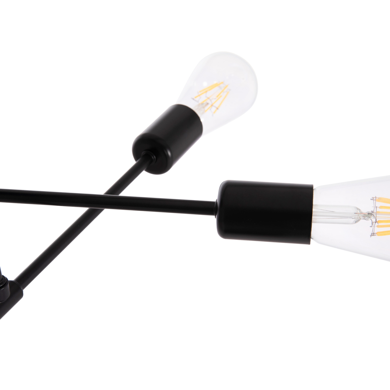 CEILING PENDANT MULTILIGHT FIXTURE LIGHTY HM7427.11 BLACK METAL 51x51x23Hcm. [6]