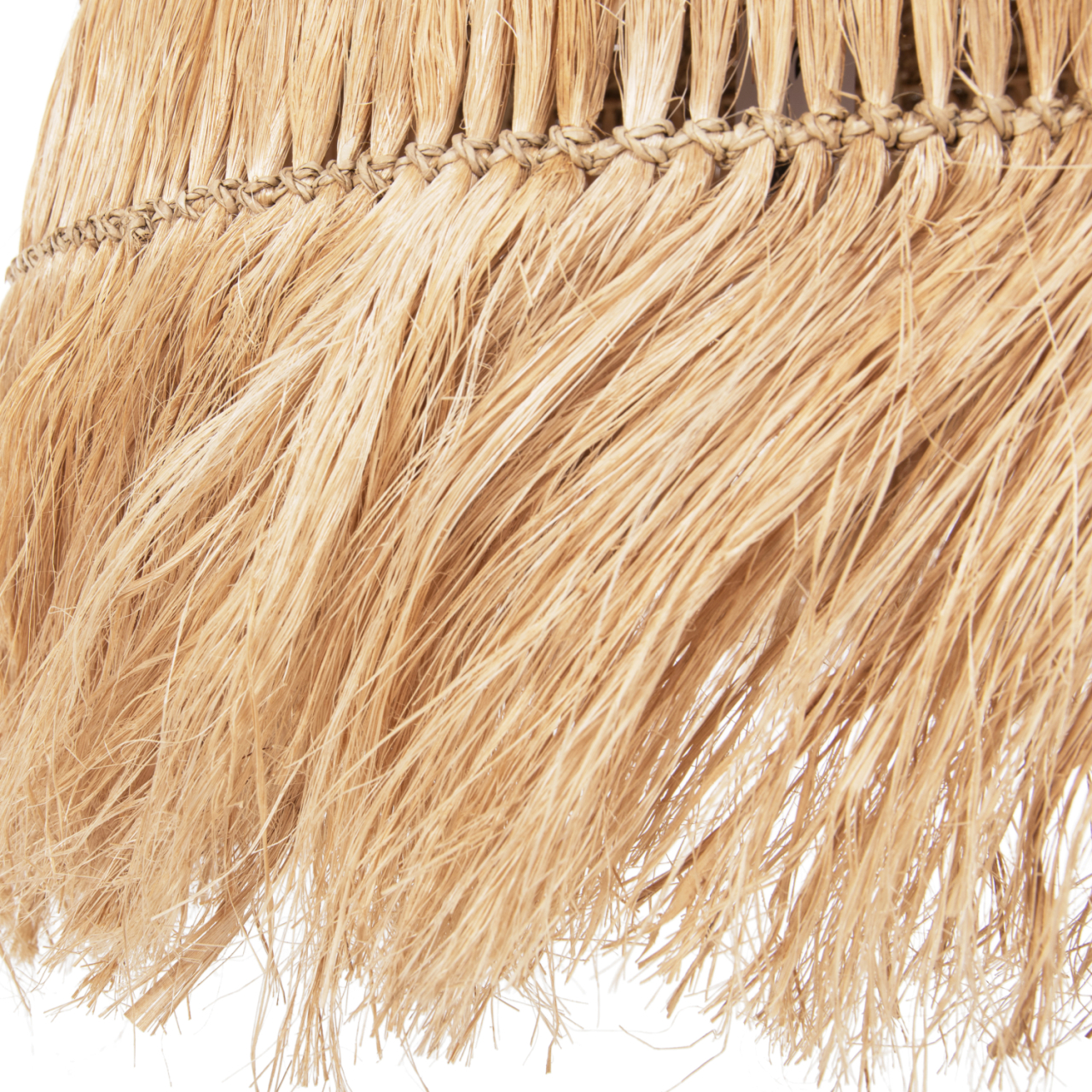 CEILING PENDANT WITH ABACA FIBERS CAP IN NATURAL COLOR Φ52x32-120Hcm.HM7777 [8]