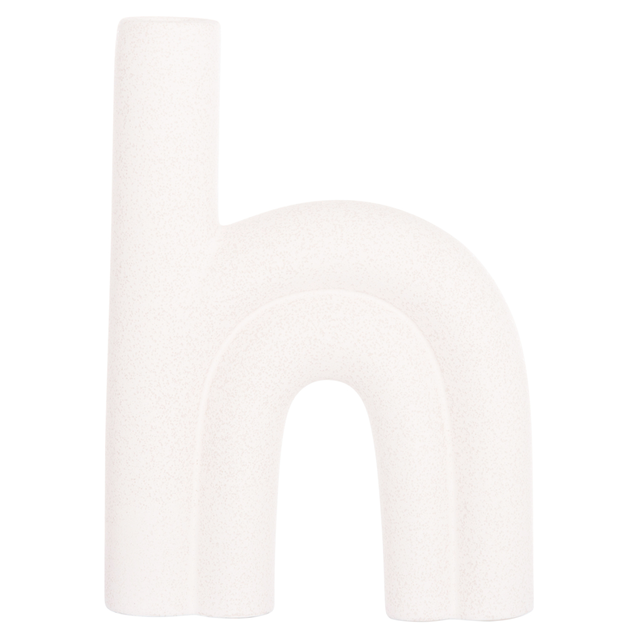 CERAMIC TABLE DECOR ARCON HM4638.01 OFF WHITE WITH CRYSTALLIZATION 25,5x6x34Hcm. [3]