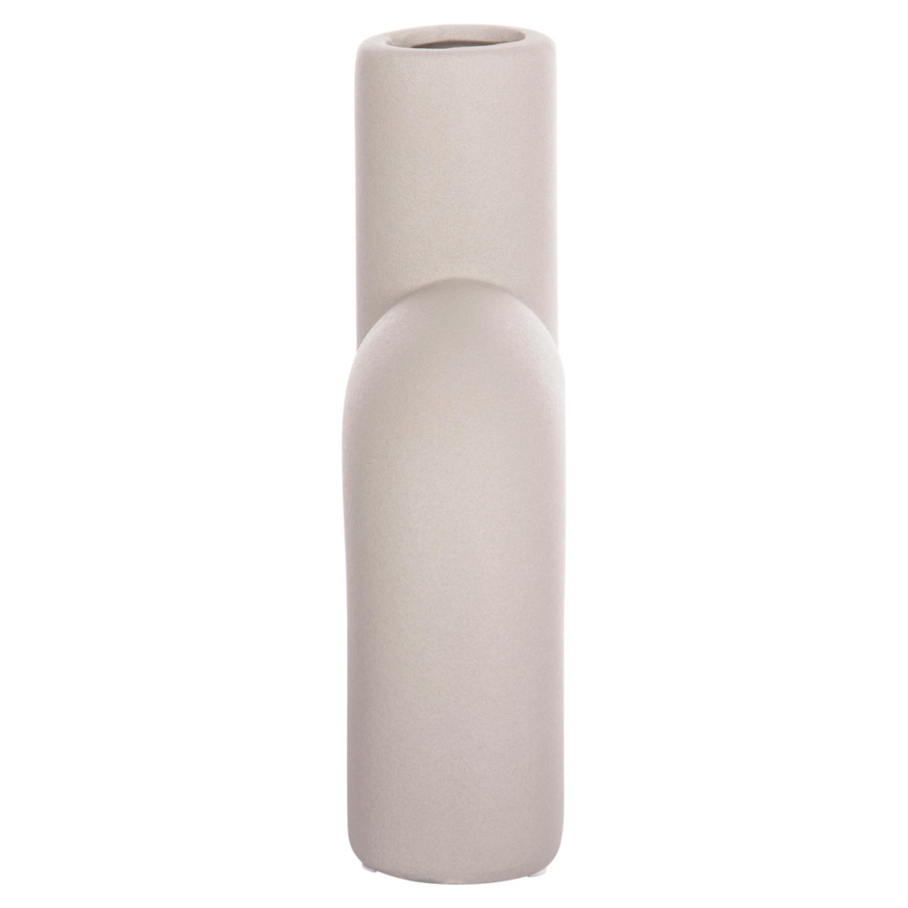 CERAMIC TABLE DECOR ARCON HM4640.03 MATTE GREY 19x7x24Hcm. [4]