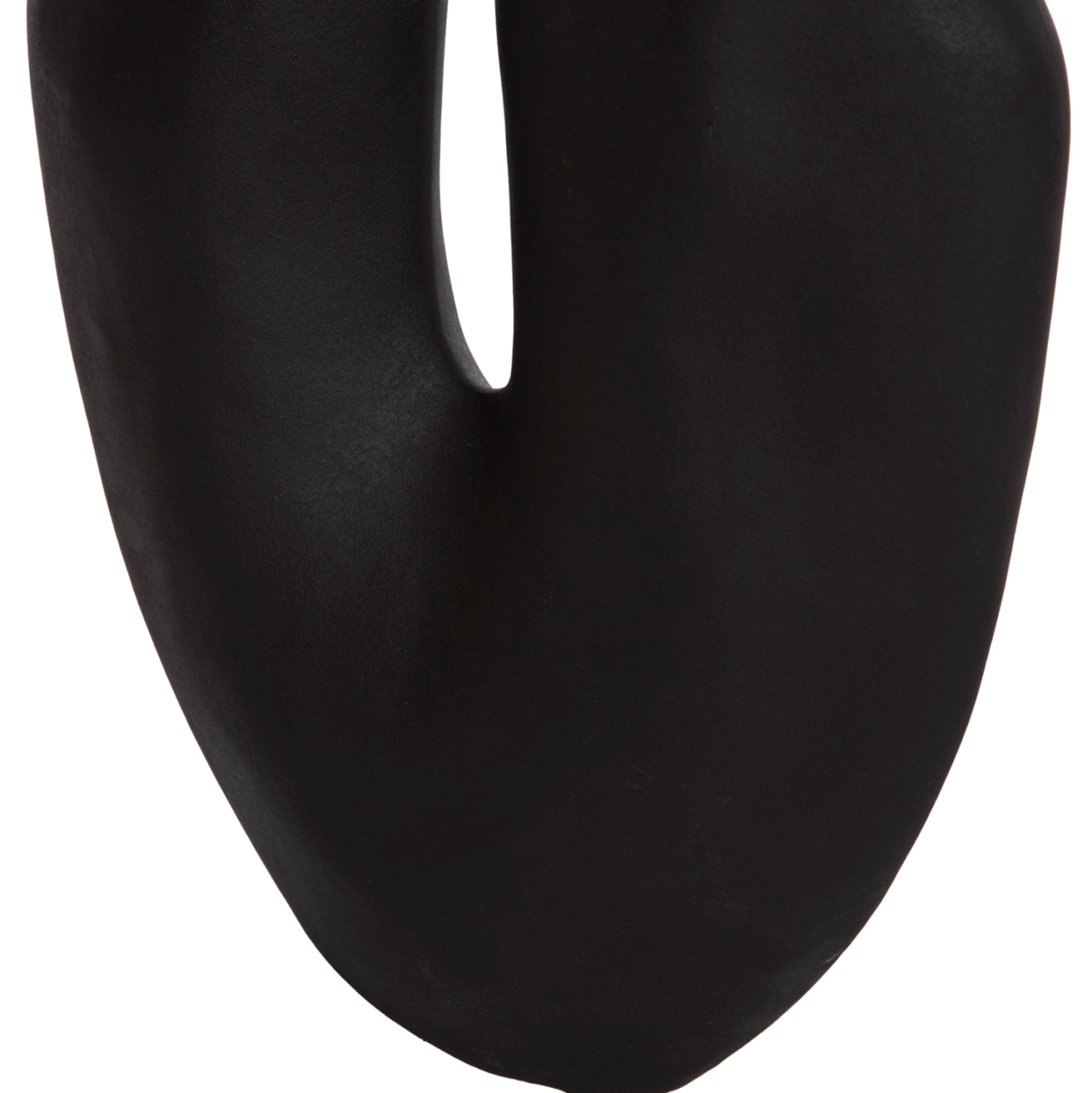 CERAMIC TABLE DECOR ARKEN HM4618.02 BLACK MATTE 29x8x37Hcm. [7]