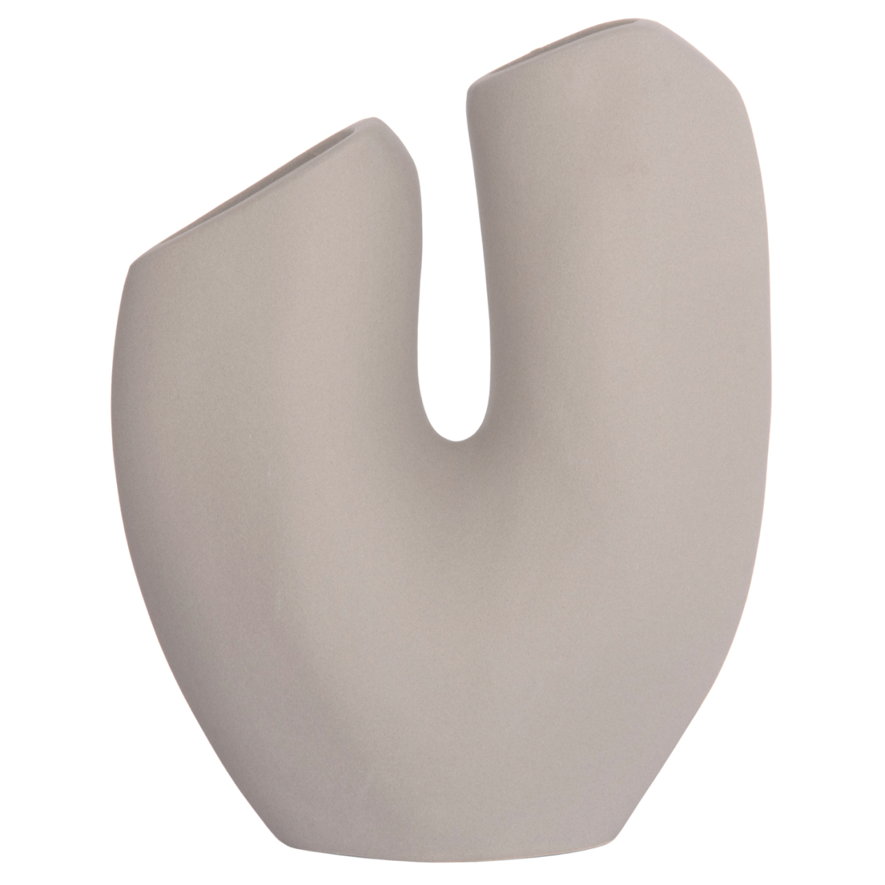 CERAMIC TABLE DECOR ARKEN HM4619.03 GREY MATTE 20.5x8x26Hcm. [3]