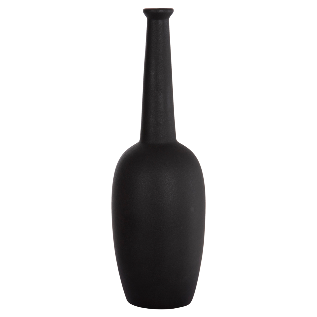 CERAMIC TABLE DECOR ELENDIL HM4591.02 MATTE BLACK Φ12x39.5Hcm. [3]