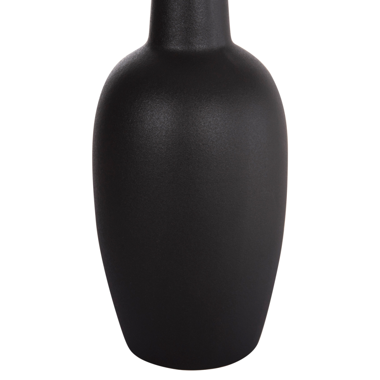 CERAMIC TABLE DECOR ELENDIL HM4592.02 BLACK MATTE Φ10x30Hcm. [6]