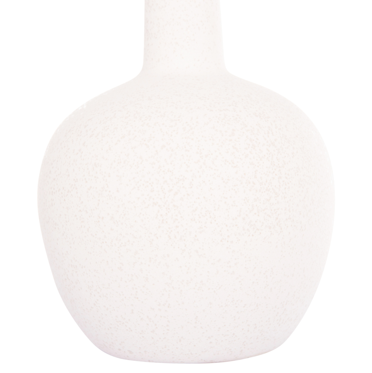 CERAMIC TABLE DECOR ELENDIL HM4593.01 OFF WHITE WITH CRYSTALLIZATION Φ15x25Hcm. [5]