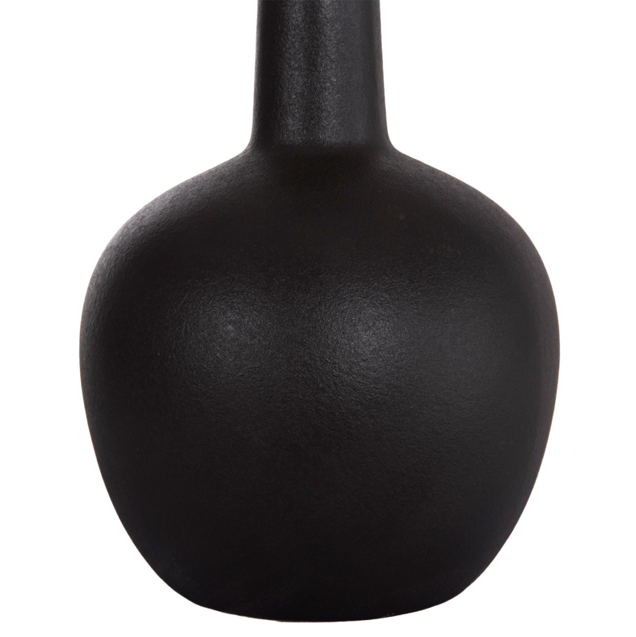 CERAMIC TABLE DECOR ELENDIL HM4593.02 BLACK MATTE Φ14,5x25Hcm. [5]