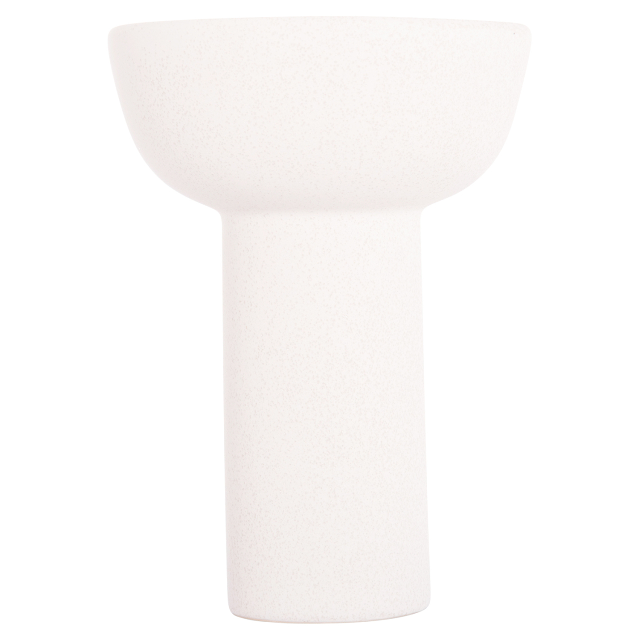 CERAMIC TABLE DECOR ELENDIL HM4602.01 OFF WHITE WITH CRYSTALLISATION Φ23x32H cm. [3]