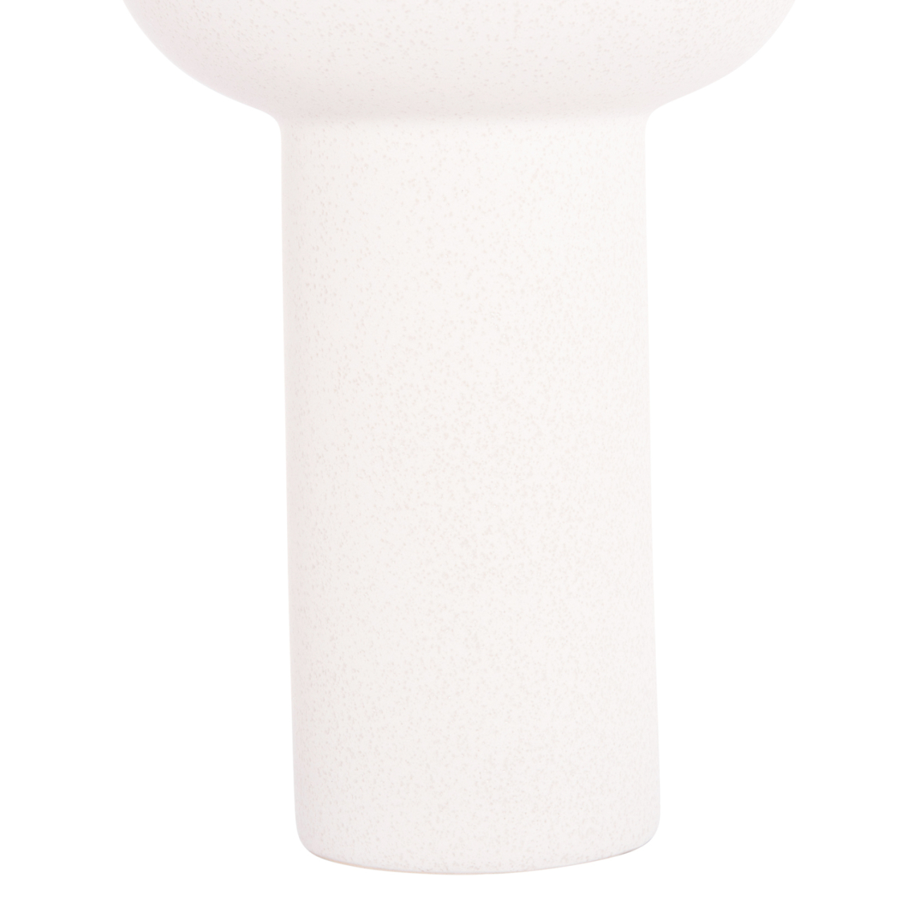 CERAMIC TABLE DECOR ELENDIL HM4602.01 OFF WHITE WITH CRYSTALLISATION Φ23x32H cm. [6]