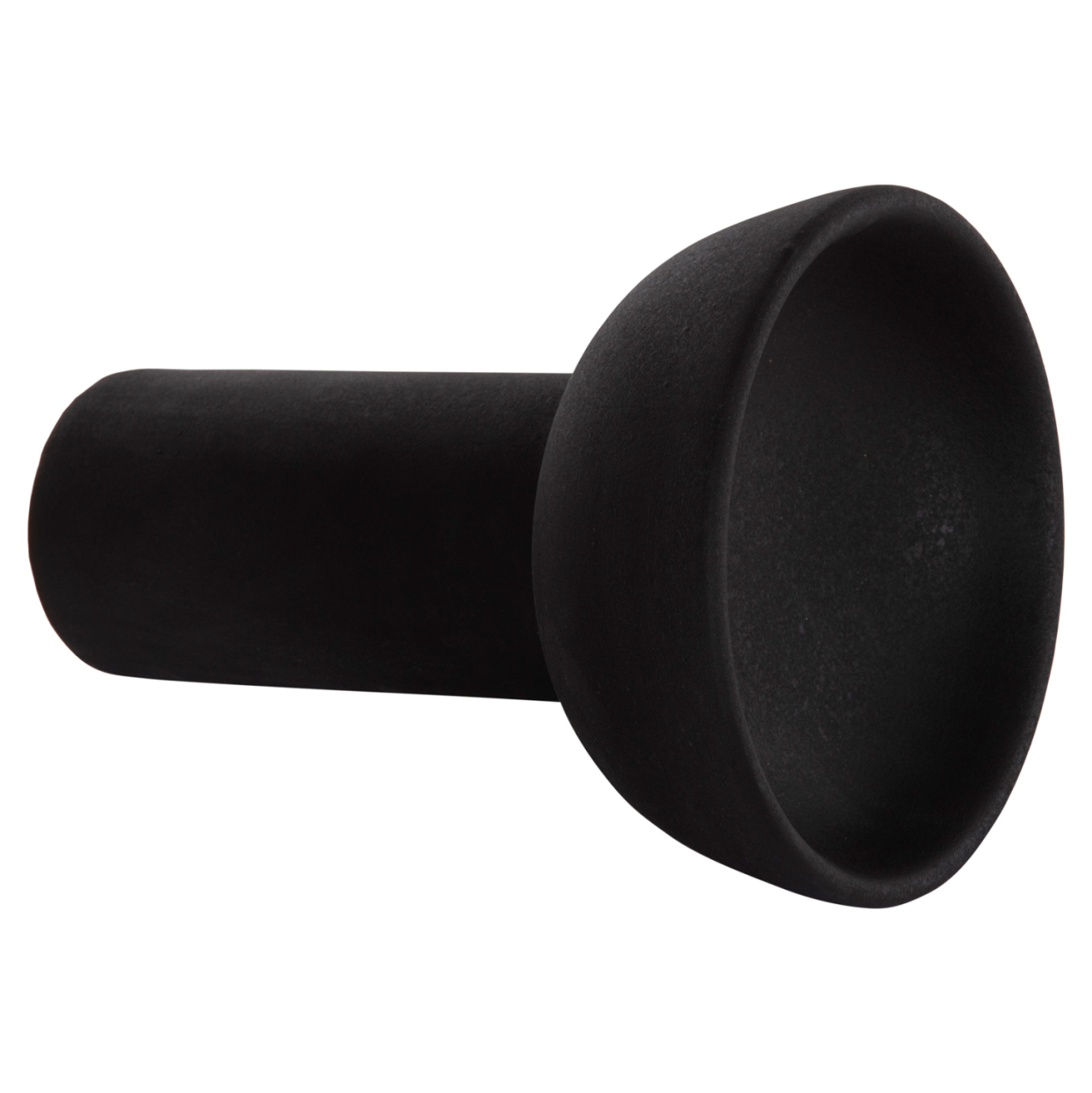 CERAMIC TABLE DECOR ELENDIL HM4602.02 MATTE BLACK Φ23x32H cm. [4]
