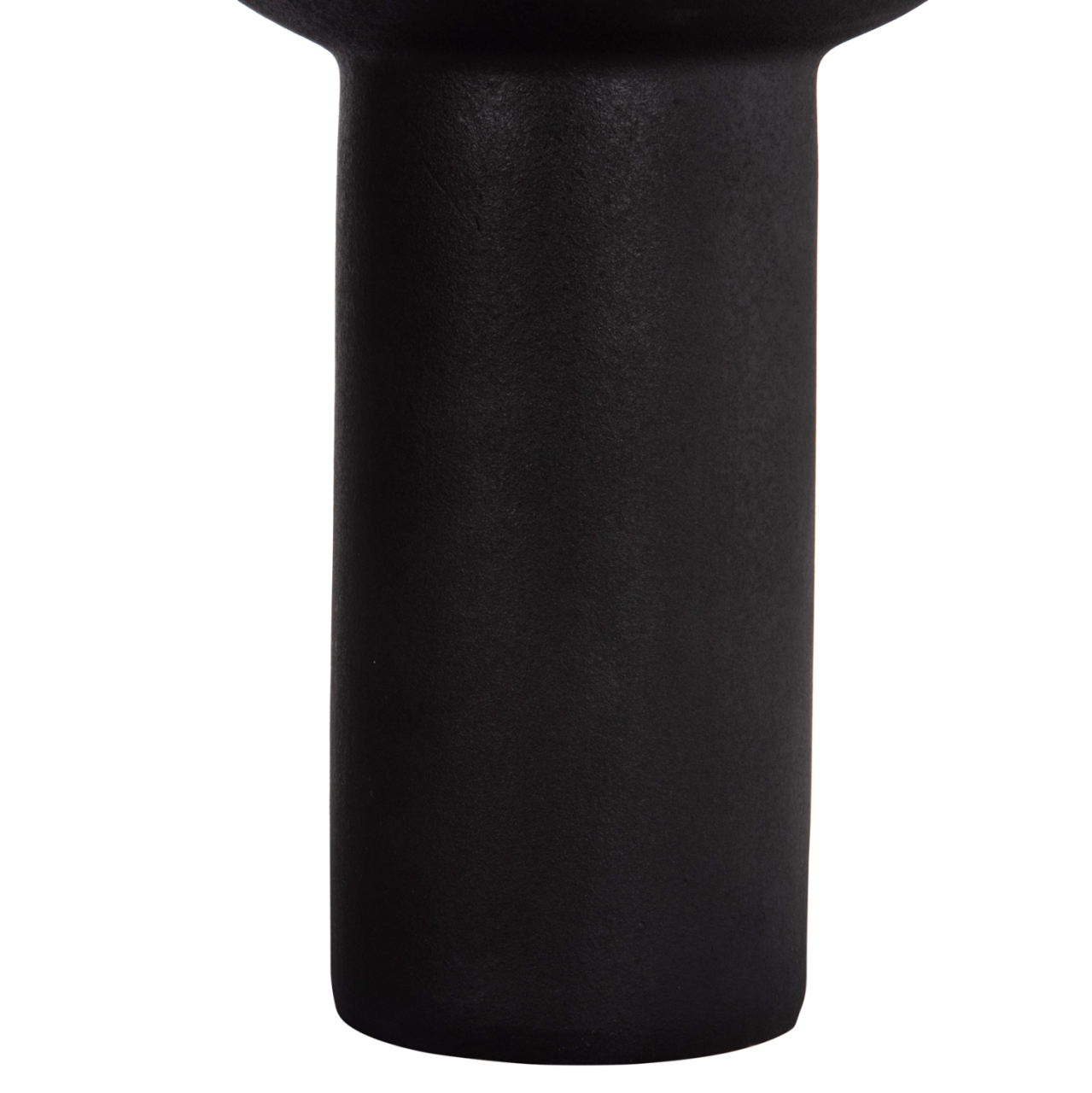 CERAMIC TABLE DECOR ELENDIL HM4602.02 MATTE BLACK Φ23x32H cm. [6]