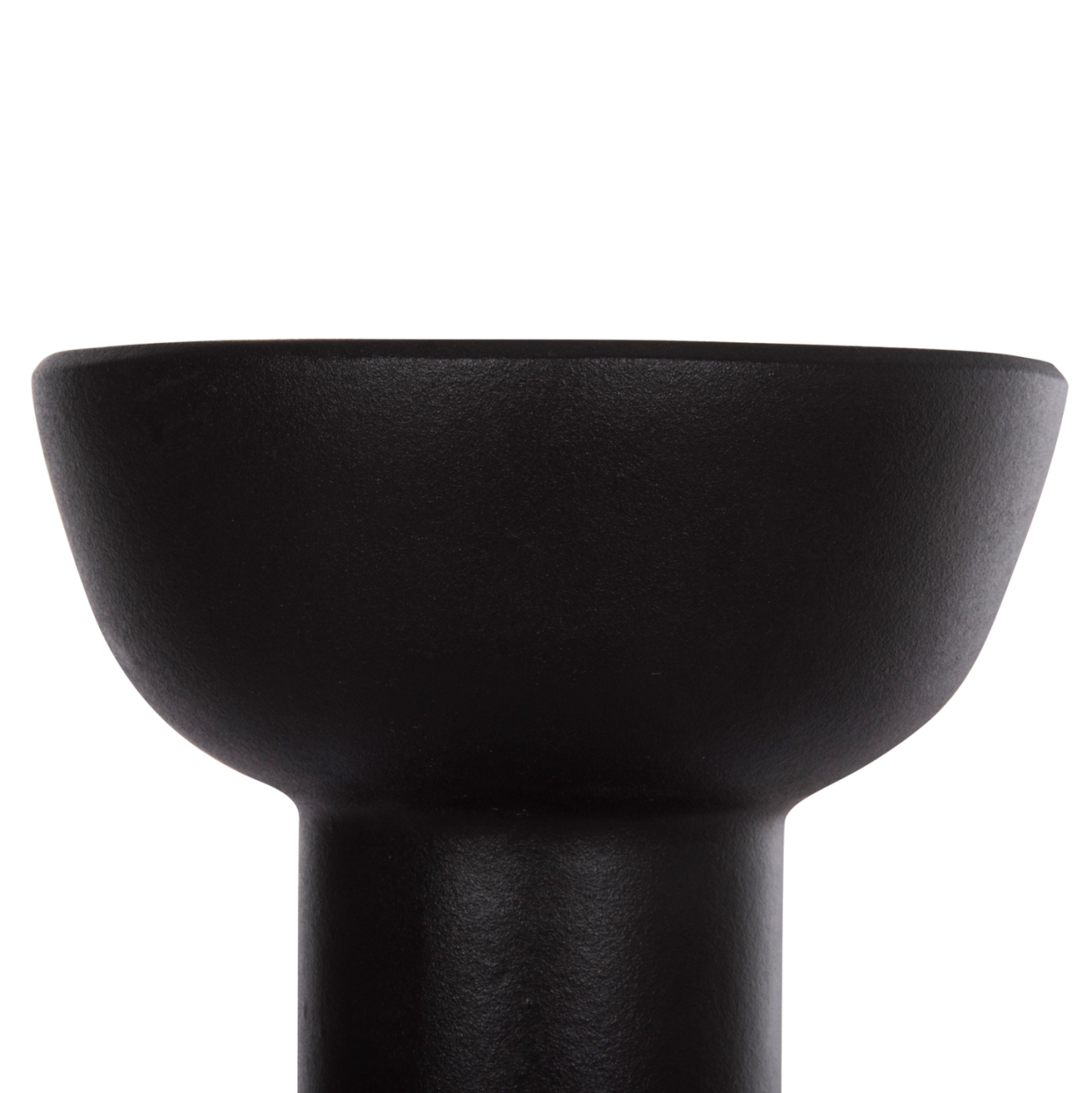 CERAMIC TABLE DECOR ELENDIL HM4603.02 MATTE BLACK Φ20x26.5Hcm. [5]