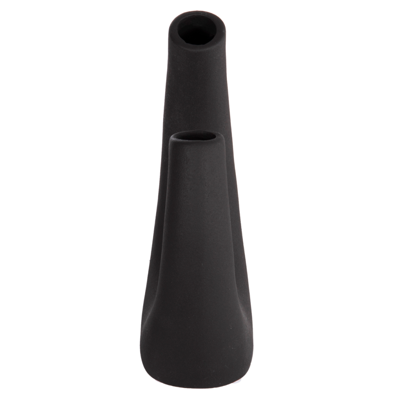 CERAMIC TABLE DECOR ELLIPTO HM4643.02 BLACK MATTE 15x7x21,5Hcm. [4]