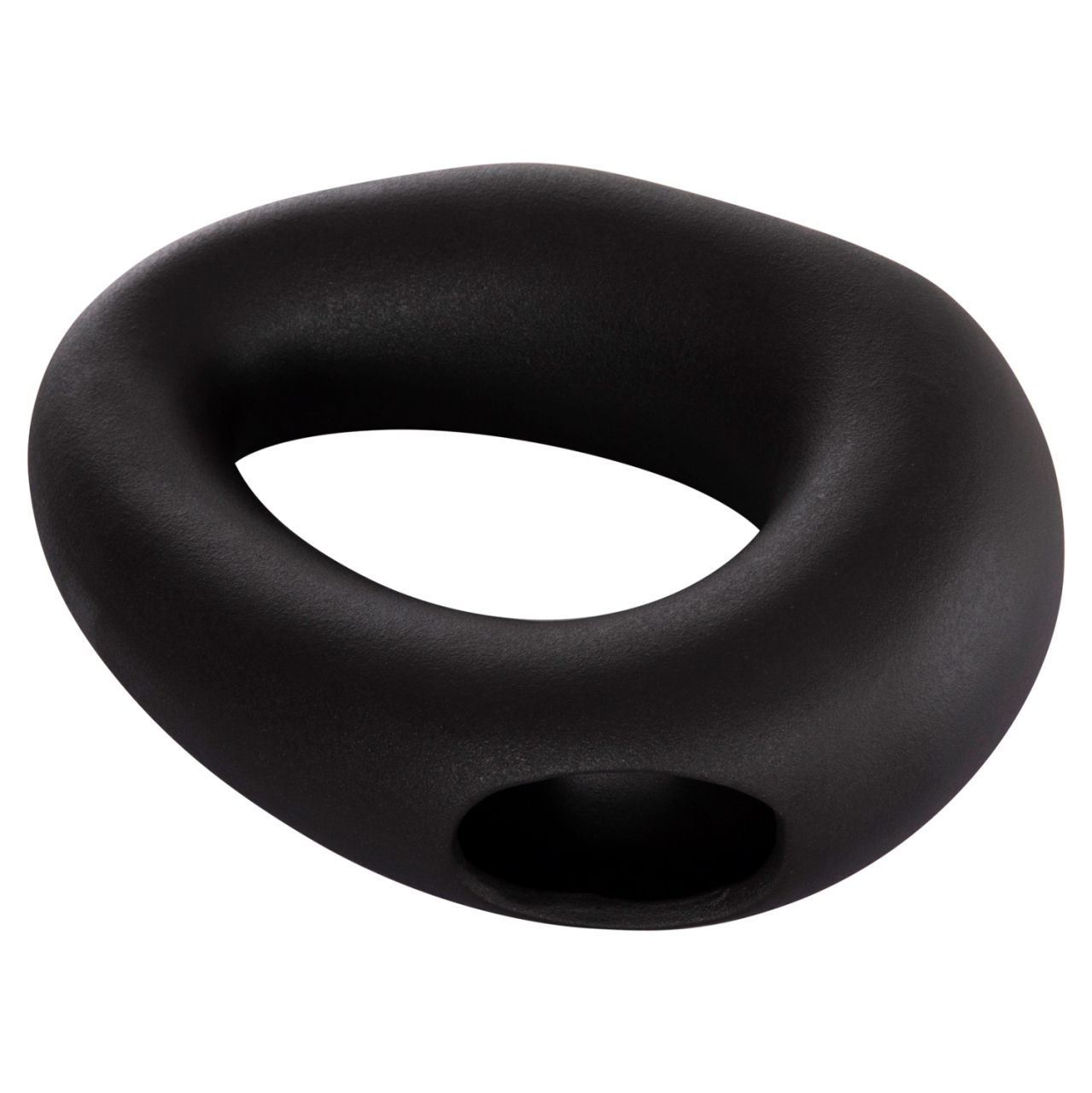 CERAMIC TABLE DECOR ELLIPTO HM4645.02 BLACK MATTE 23x8x16Hcm. [6]