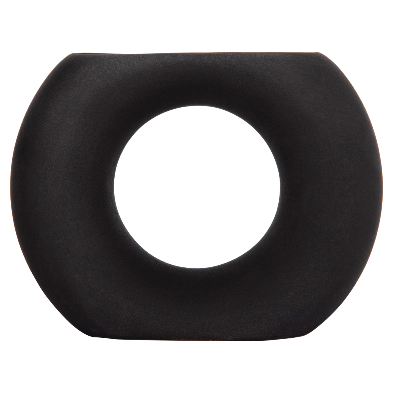 CERAMIC TABLE DECOR ELLIPTO HM4646.02 MATTE BLACK 18x6.5x14Hcm. [3]