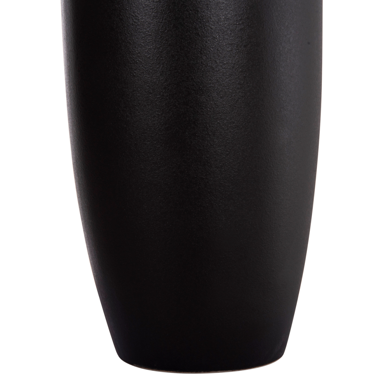 CERAMIC TABLE DECOR "GALAD" HM4587.02 BLACK MATTE Φ17,5x40Hcm. [5]