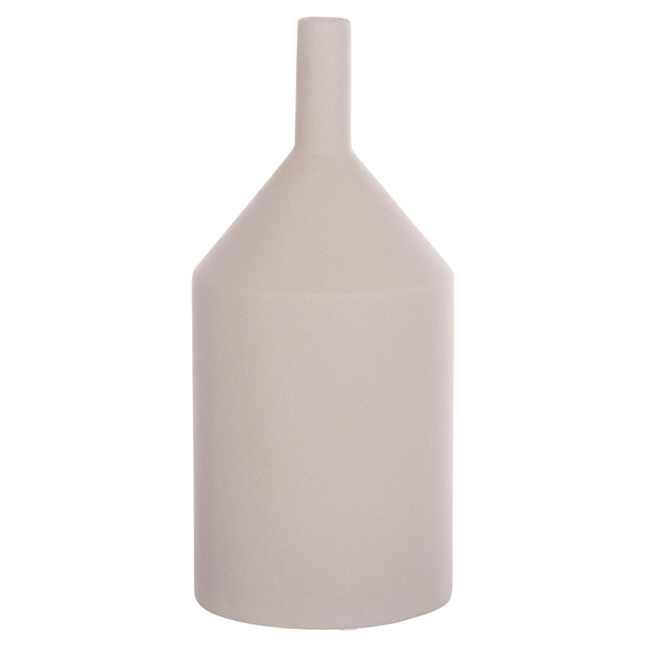 CERAMIC TABLE DECOR GALAD HM4608.03 GREY MATTE Φ13,5x30,5Hcm. [3]