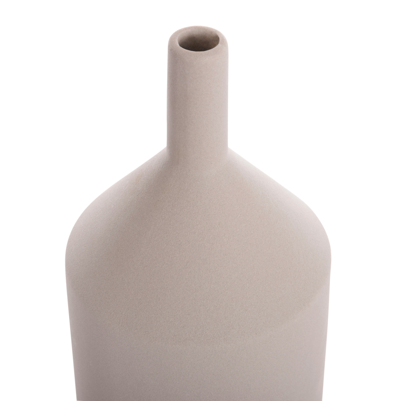 CERAMIC TABLE DECOR GALAD HM4608.03 GREY MATTE Φ13,5x30,5Hcm. [6]