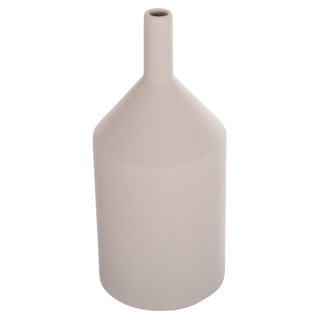 CERAMIC TABLE DECOR GALAD HM4608.03 GREY MATTE Φ13,5x30,5Hcm. [4]