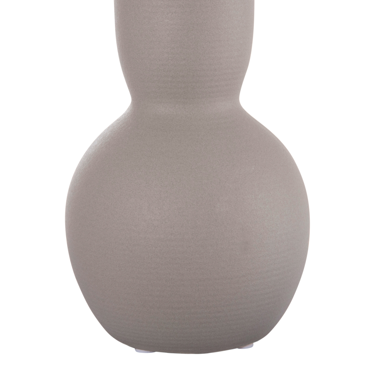 CERAMIC TABLE DECOR GALAD HM4616.02 MATTE GREY Φ11x26Hcm. [6]