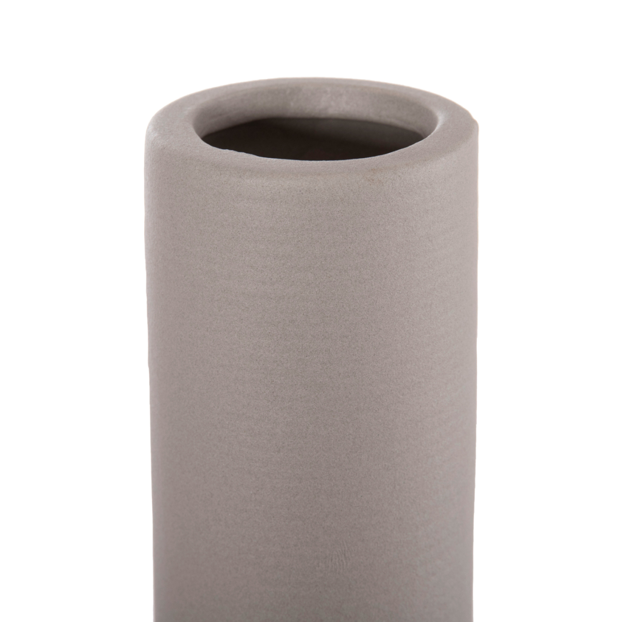 CERAMIC TABLE DECOR GALAD HM4616.02 MATTE GREY Φ11x26Hcm. [5]