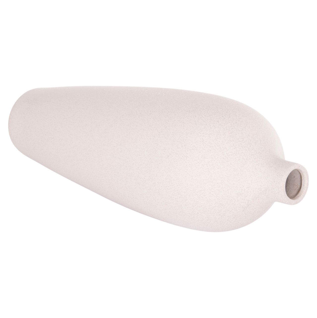 CERAMIC TABLE DECOR GALAD HM4624.01 OFF WHITE WITH CRYSTALLISATION Φ24x70Hcm. [4]