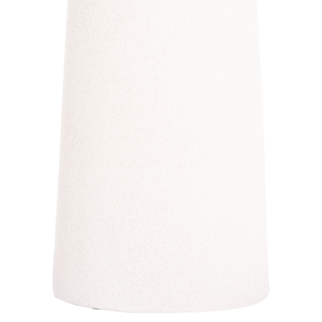 CERAMIC TABLE DECOR GALAD HM4633.01 OFF WHITE WITH CRYSTALLISATION Φ18x49Hcm. [5]