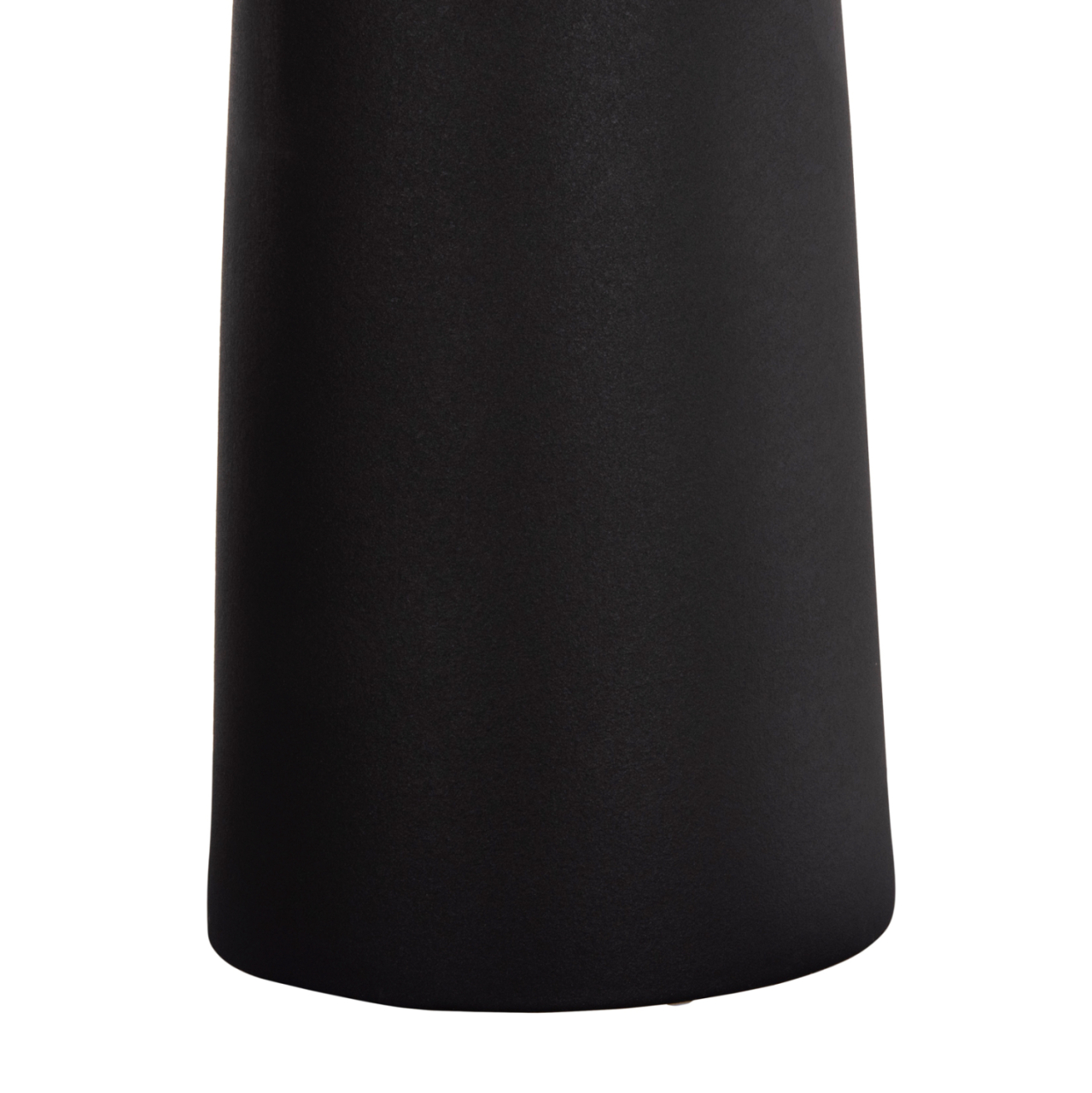 CERAMIC TABLE DECOR GALAD HM4633.02 BLACK MATTE Φ18x49H cm. [6]