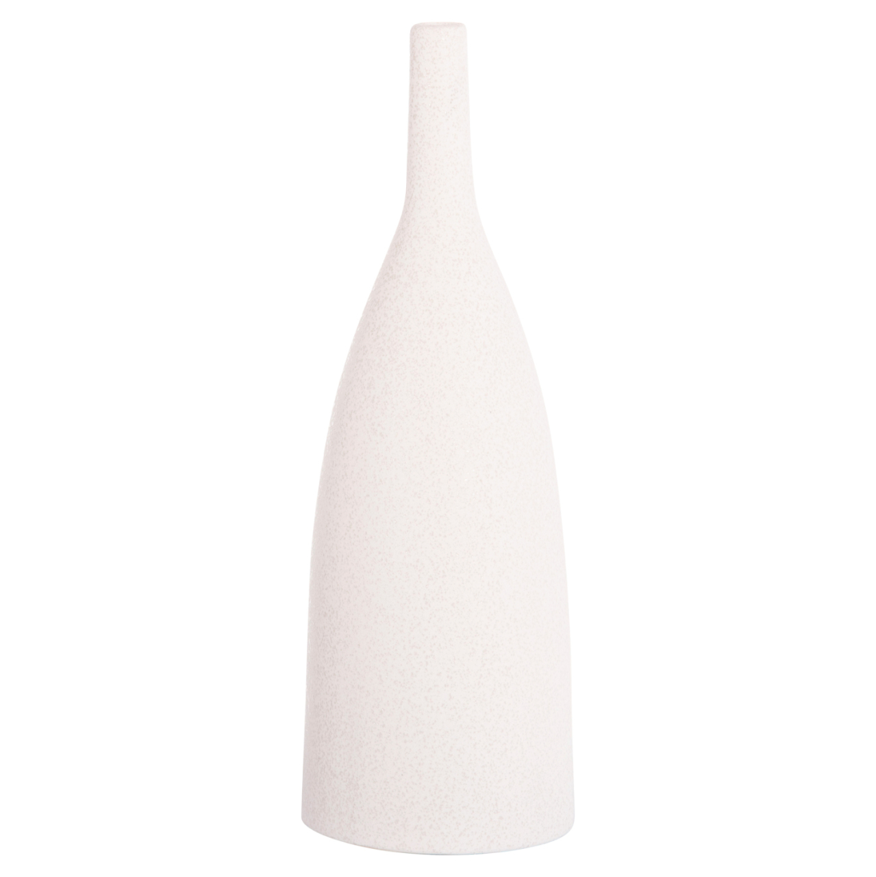 CERAMIC TABLE DECOR GALAD HM4634.01 OFF WHITE WITH CRYSTALLISATION Φ14x39H cm. [3]