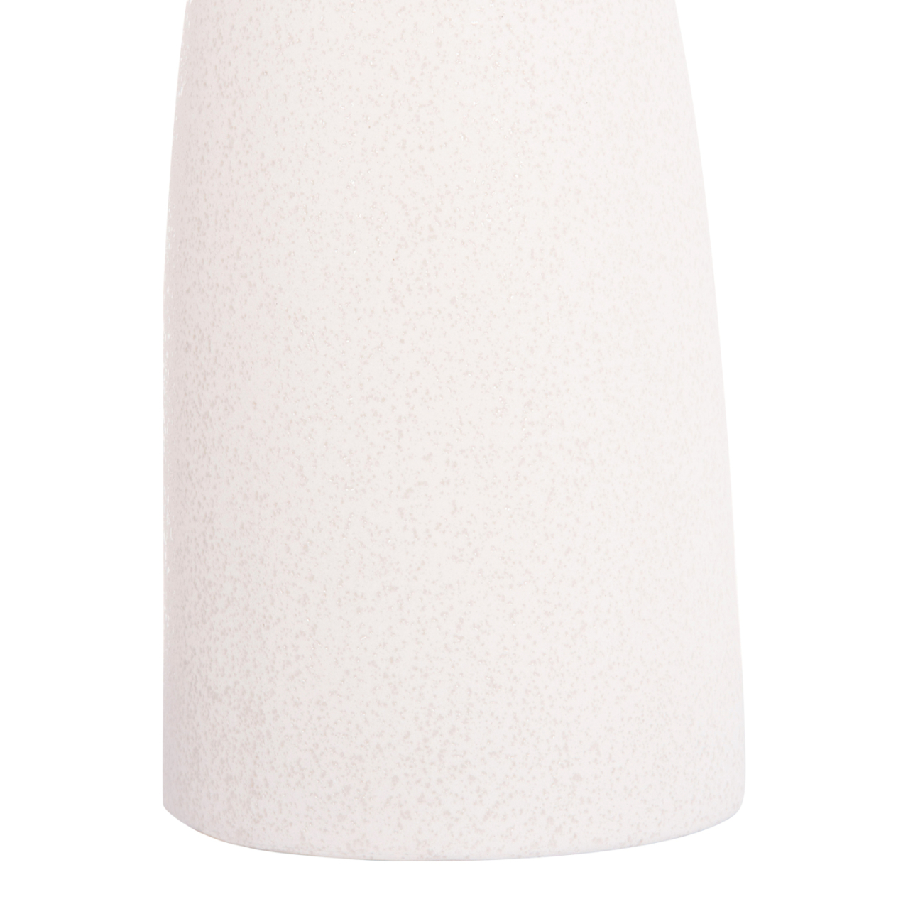 CERAMIC TABLE DECOR GALAD HM4634.01 OFF WHITE WITH CRYSTALLISATION Φ14x39H cm. [6]