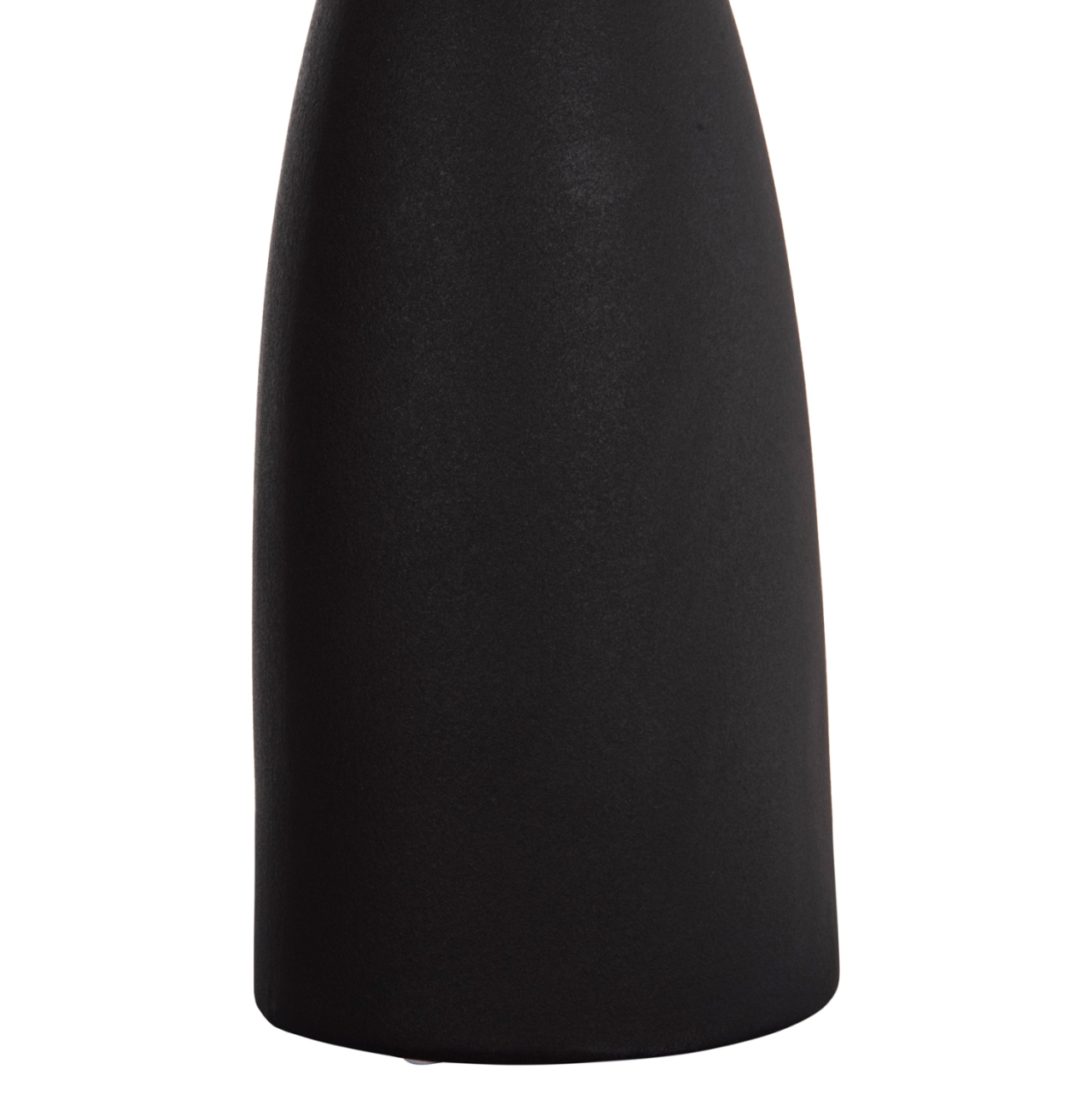 CERAMIC TABLE DECOR GALAD HM4634.02 BLACK MATTE Φ14x39H cm. [6]