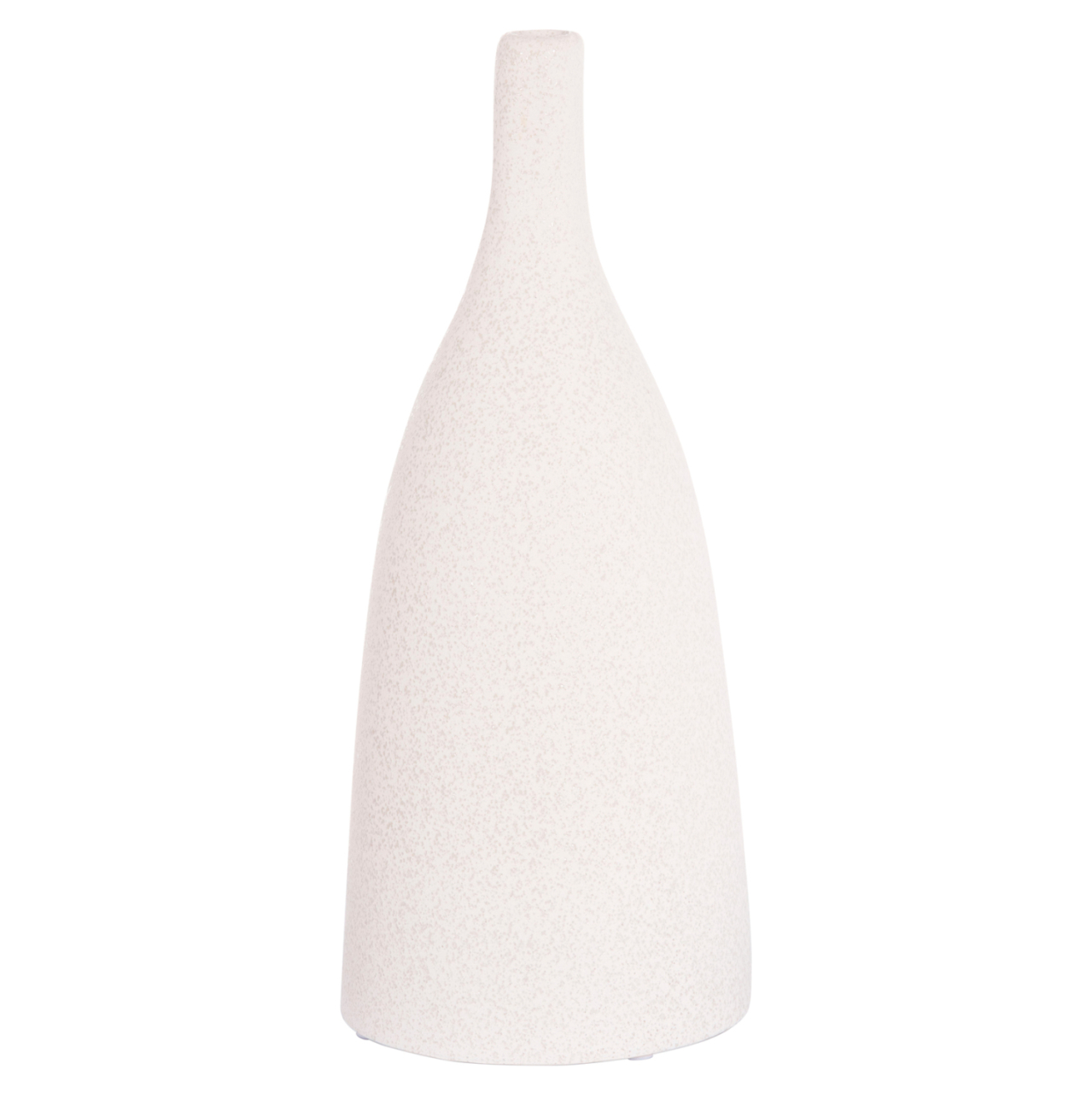 CERAMIC TABLE DECOR GALAD HM4635.01 OFF WHITE WITH CRYSTALLISATION Φ14x33,5H cm. [3]