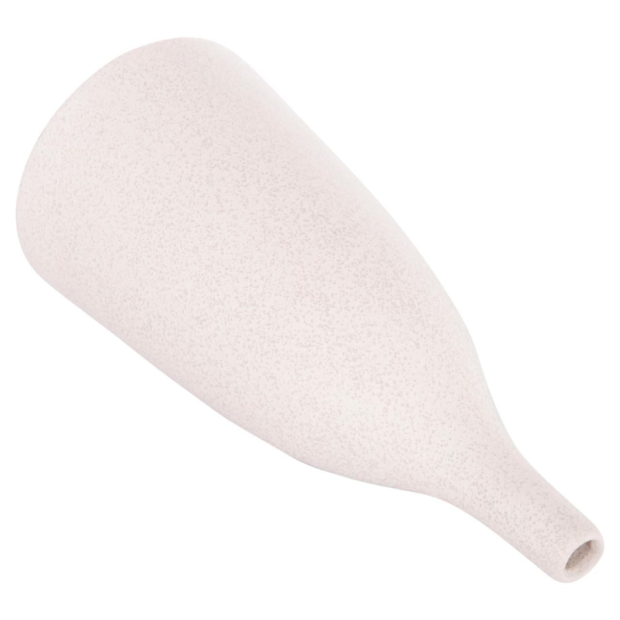 CERAMIC TABLE DECOR GALAD HM4635.01 OFF WHITE WITH CRYSTALLISATION Φ14x33,5H cm. [4]