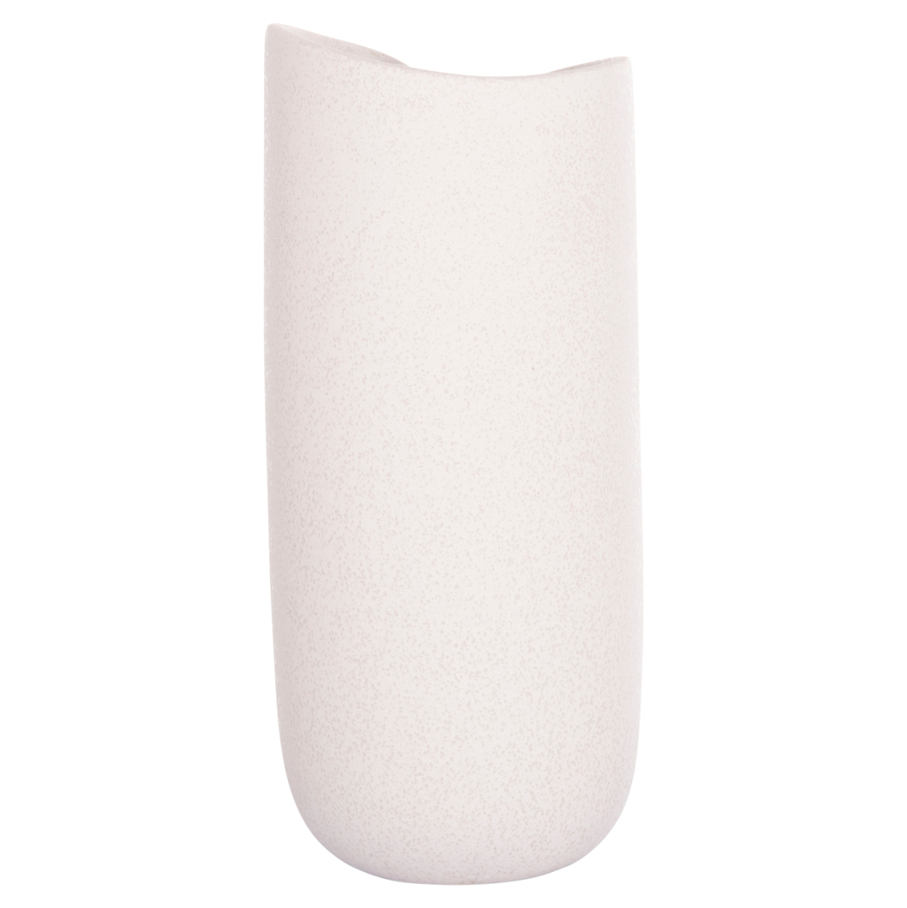 CERAMIC TABLE DECOR GLAZE HM4606.01 OFF WHITE WITH CRYSTALLISATION 17x16.5x38Hcm. [5]