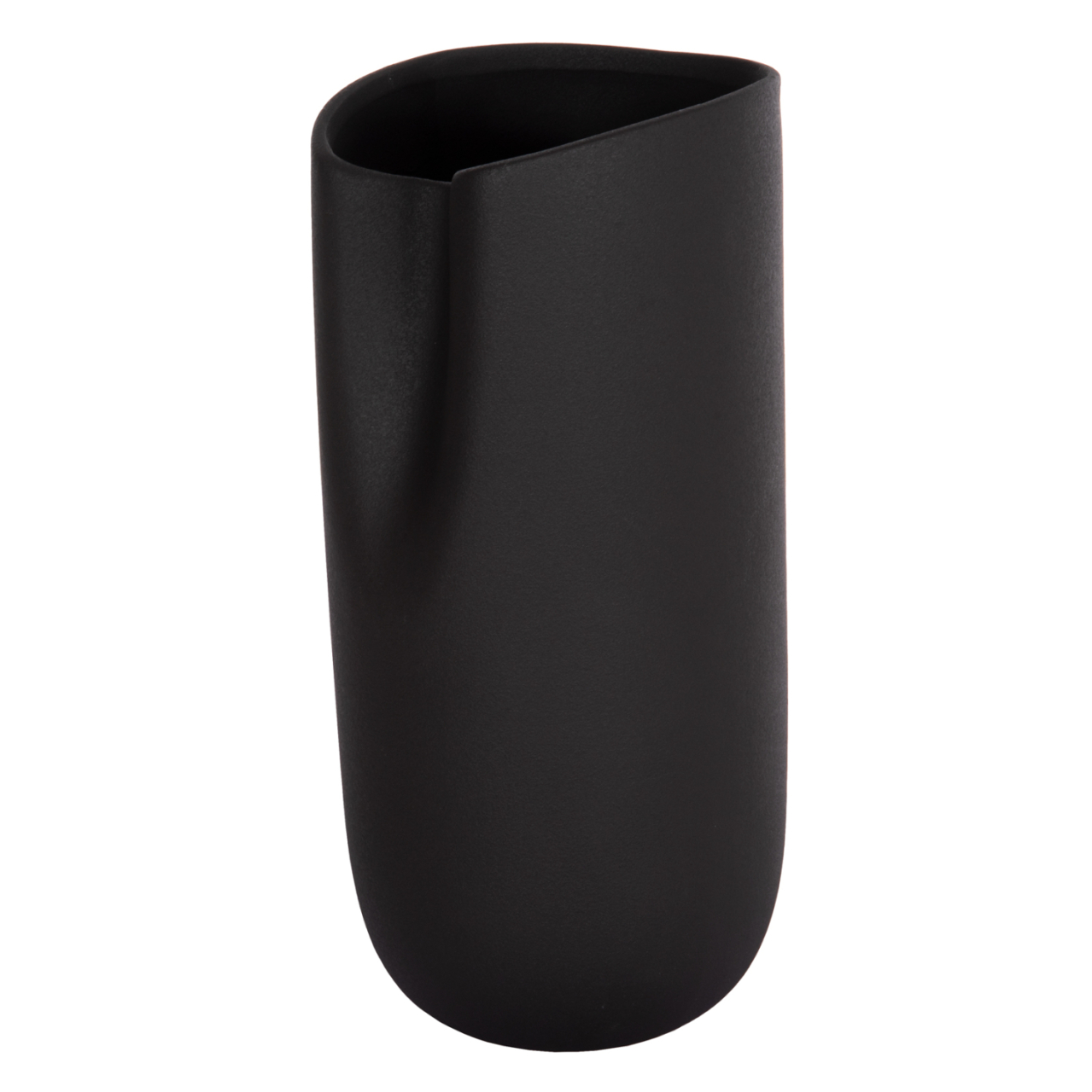 CERAMIC TABLE DECOR GLAZE HM4606.02 MATTE BLACK 17x16.5x38Hcm. [4]