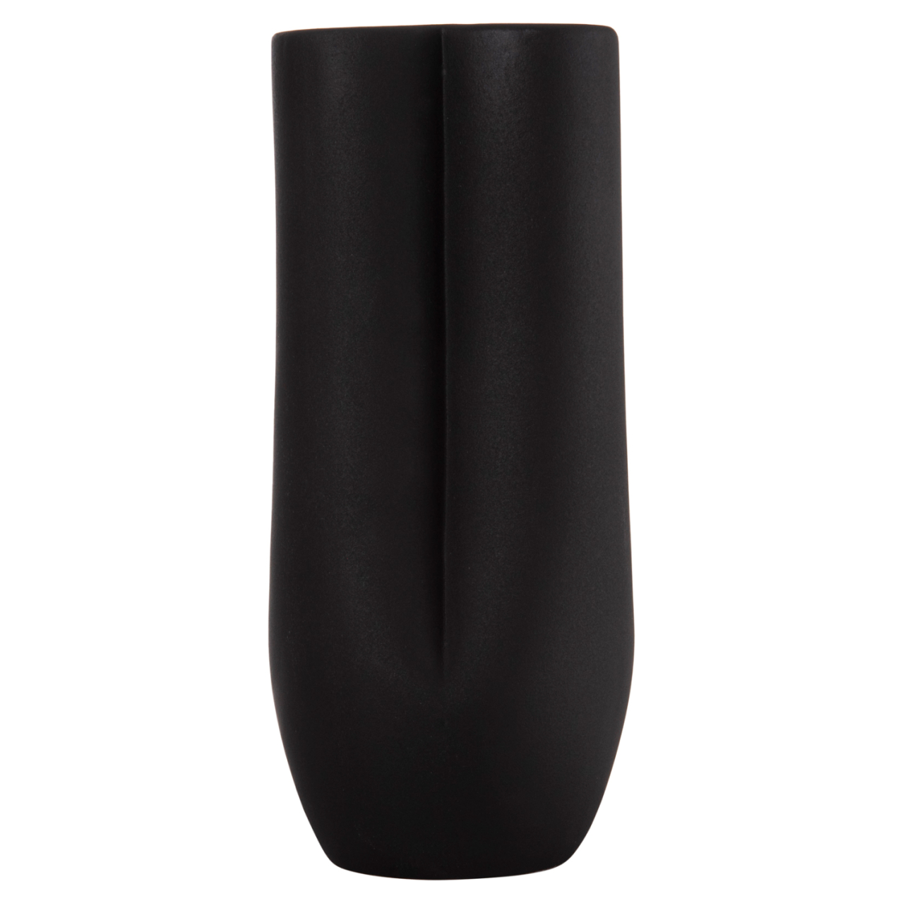 CERAMIC TABLE DECOR GLAZE HM4611.02 MATTE BLACK Φ14x34Hcm. [4]
