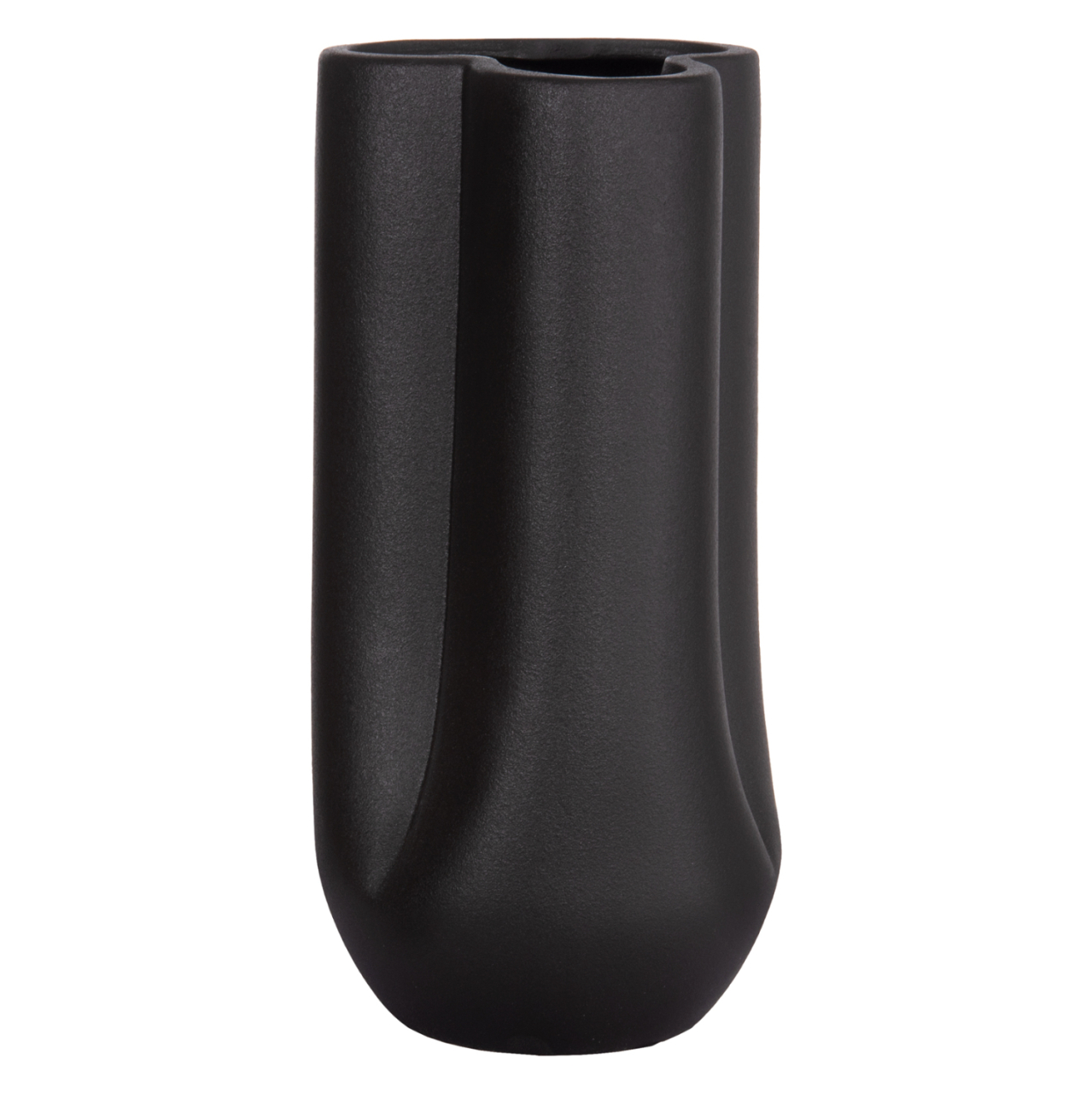 CERAMIC TABLE DECOR GLAZE HM4612.02 MATTE BLACK Φ14x29Hcm. [4]