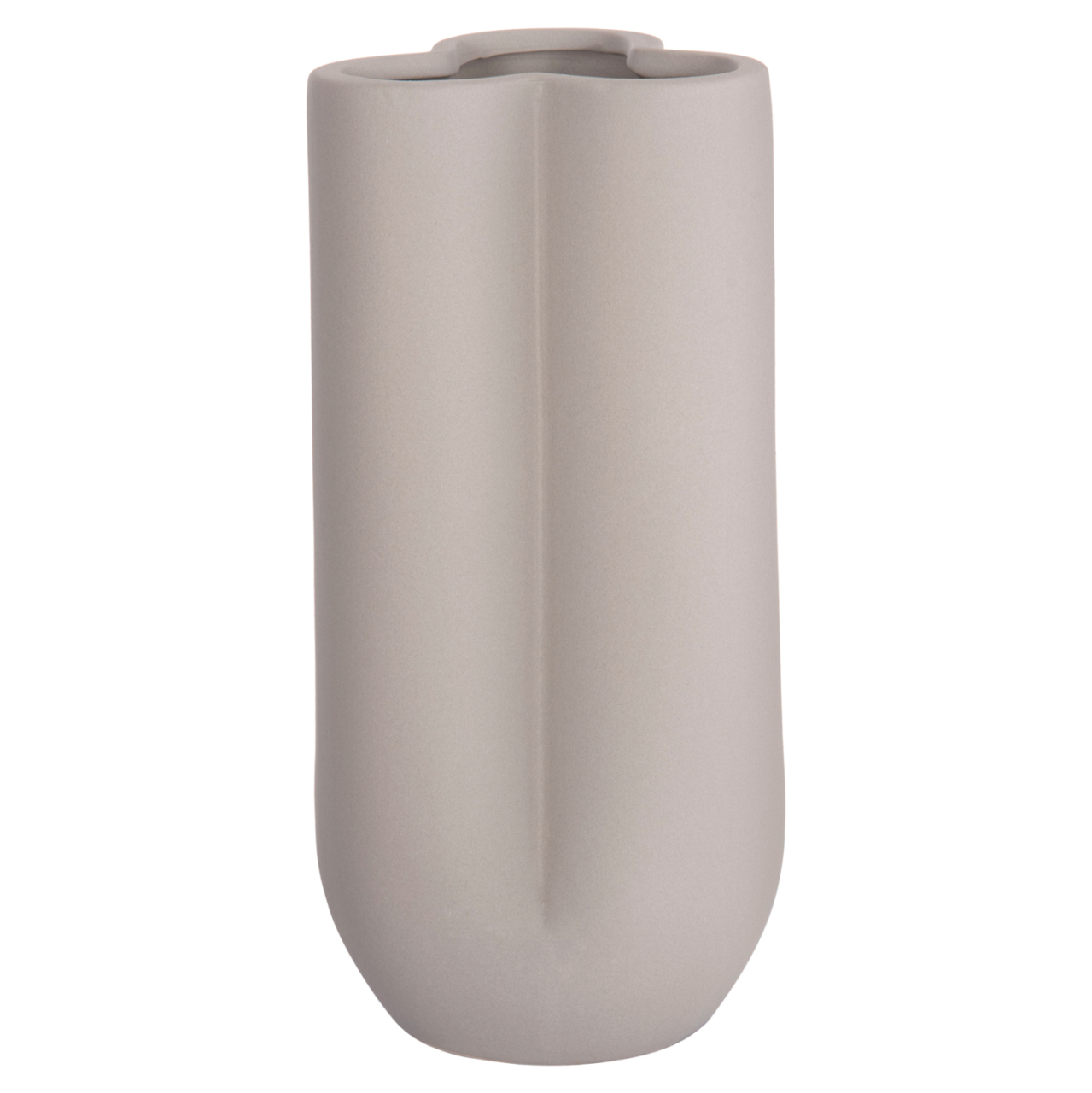CERAMIC TABLE DECOR GLAZE HM4612.03 MATTE GREY Φ14x29Hcm. [3]