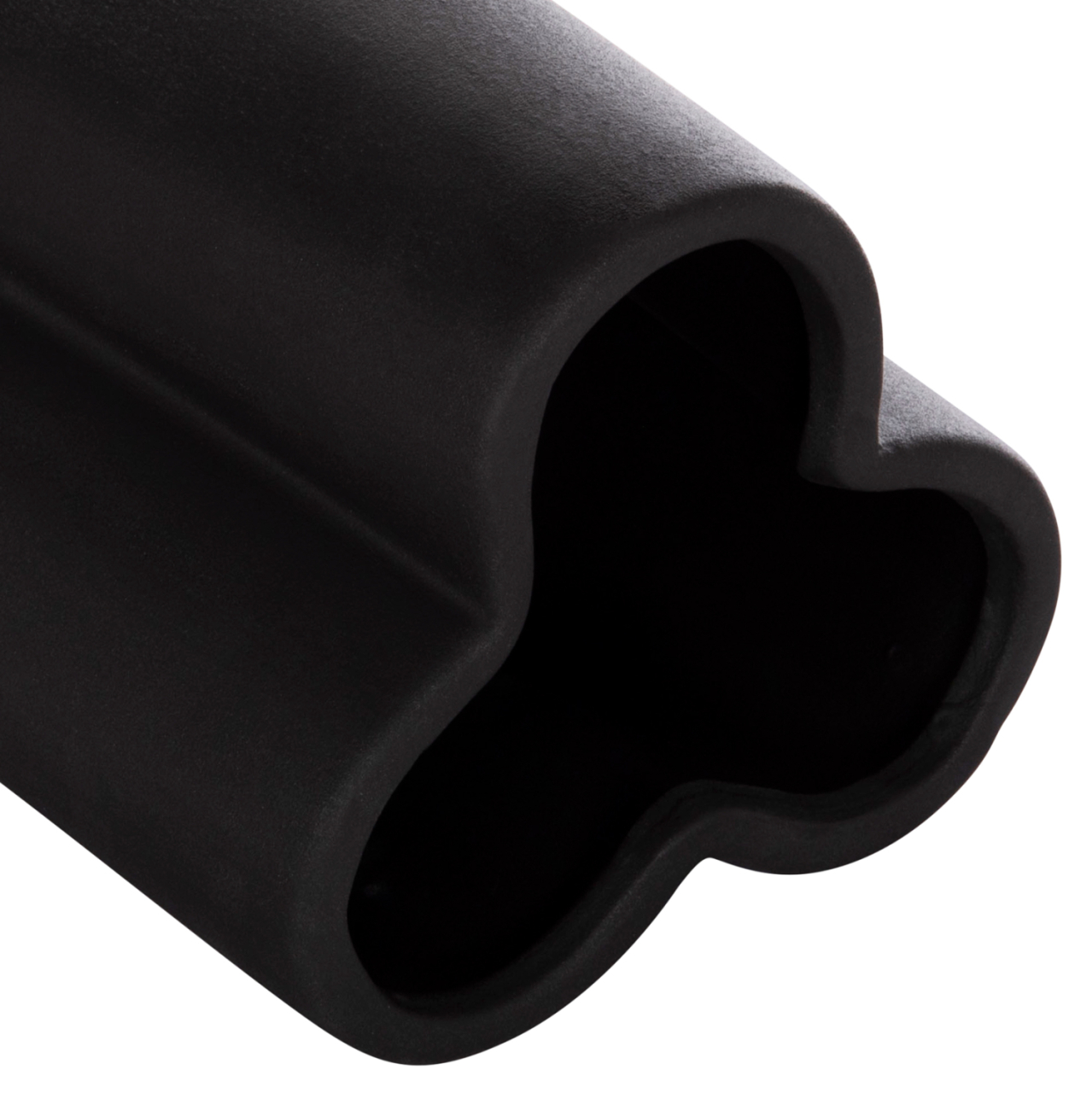 CERAMIC TABLE DECOR GLAZE HM4613.02 MATTE BLACK Φ16x22Hcm. [7]