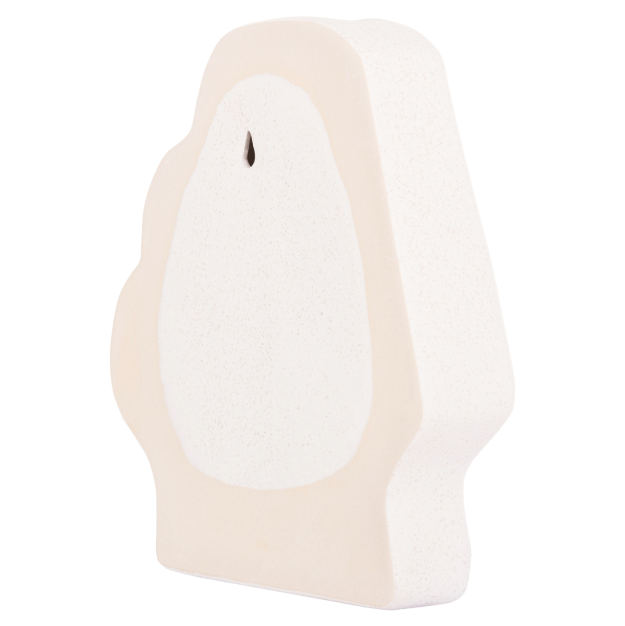 CERAMIC TABLE DECOR HUMANS HM4585 OFF WHITE WITH CRYSTALLISATION 22x5x24.5Hcm. [6]