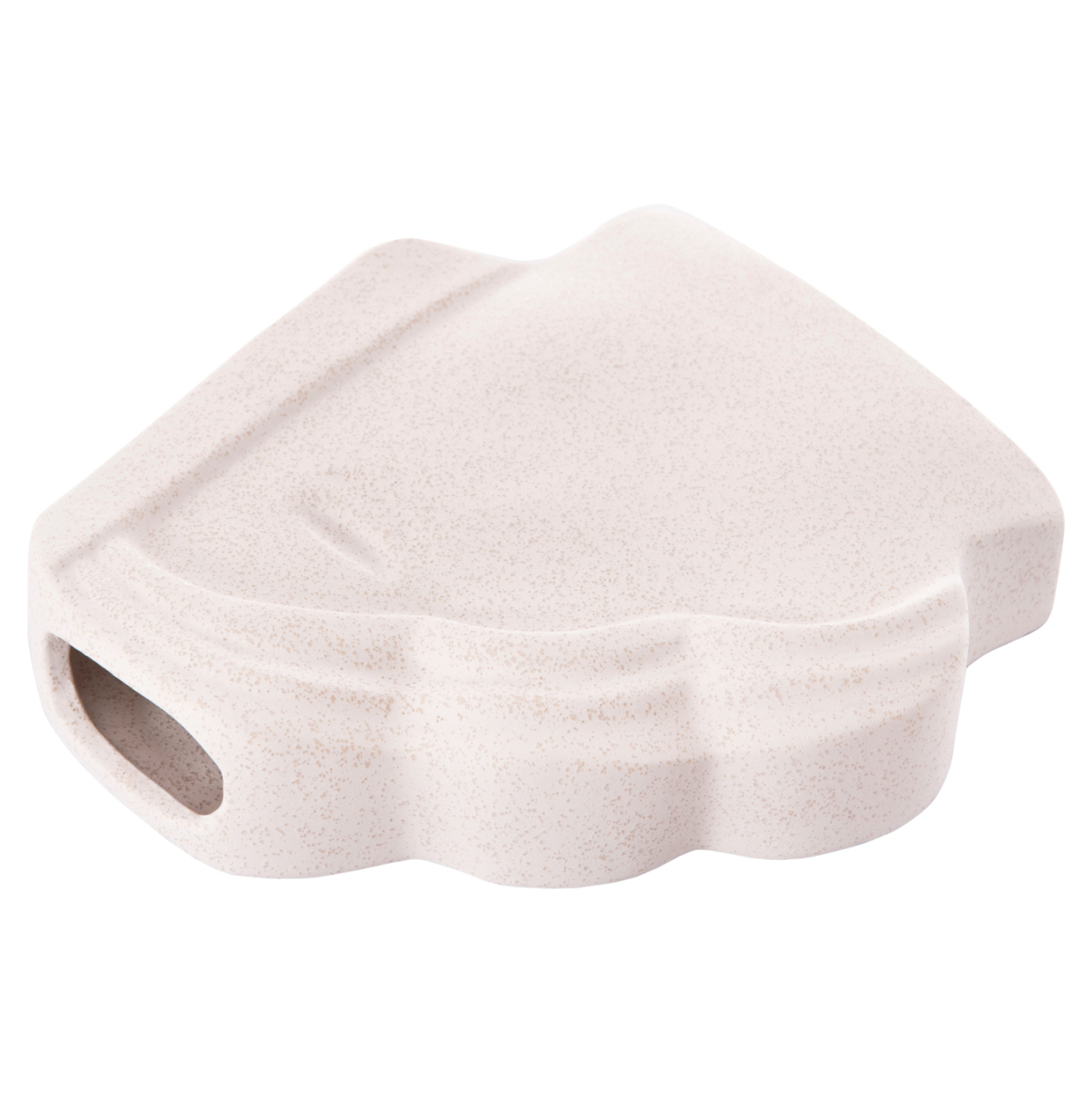 CERAMIC TABLE DECOR HUMANS HM4585 OFF WHITE WITH CRYSTALLISATION 22x5x24.5Hcm. [7]