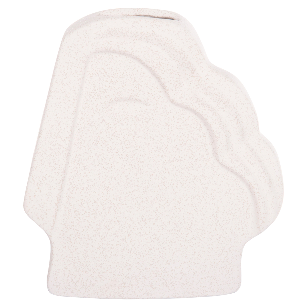 CERAMIC TABLE DECOR HUMANS HM4585 OFF WHITE WITH CRYSTALLISATION 22x5x24.5Hcm. [3]