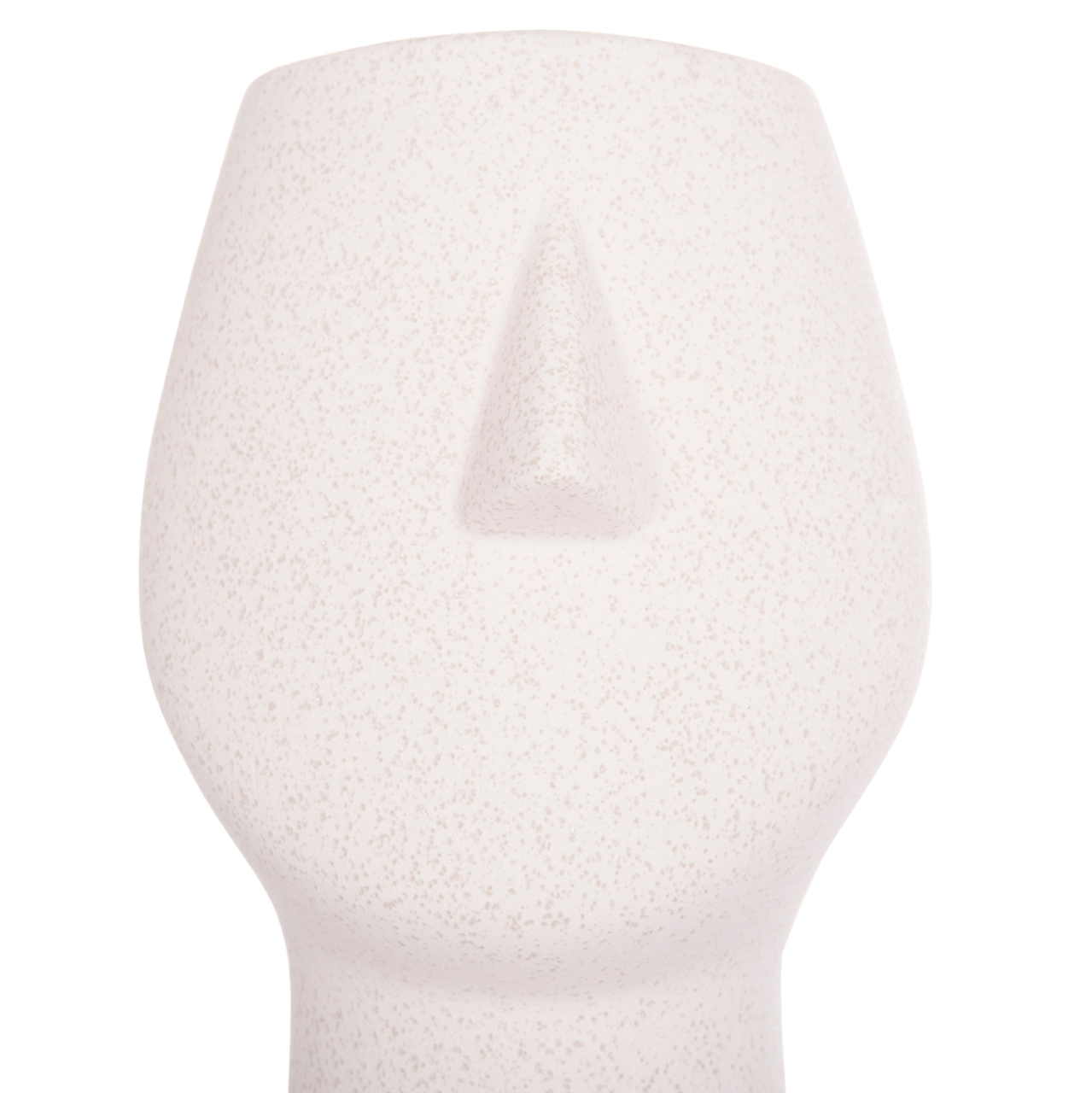 CERAMIC TABLE DECOR HUMANS HM4631 OFF WHITE WITH CRYSTALLIZATION Φ14x25Hcm. [7]