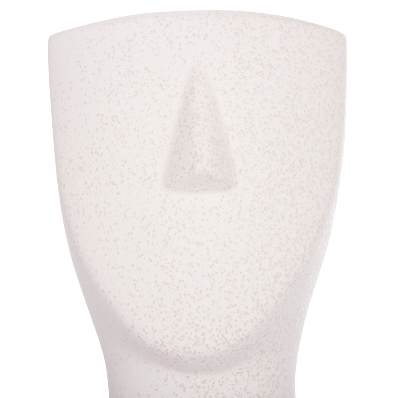 CERAMIC TABLE DECOR HUMANS HM4632 OFF WHITE WITH CRYSTALLIZATION Φ13x22Hcm. [8]